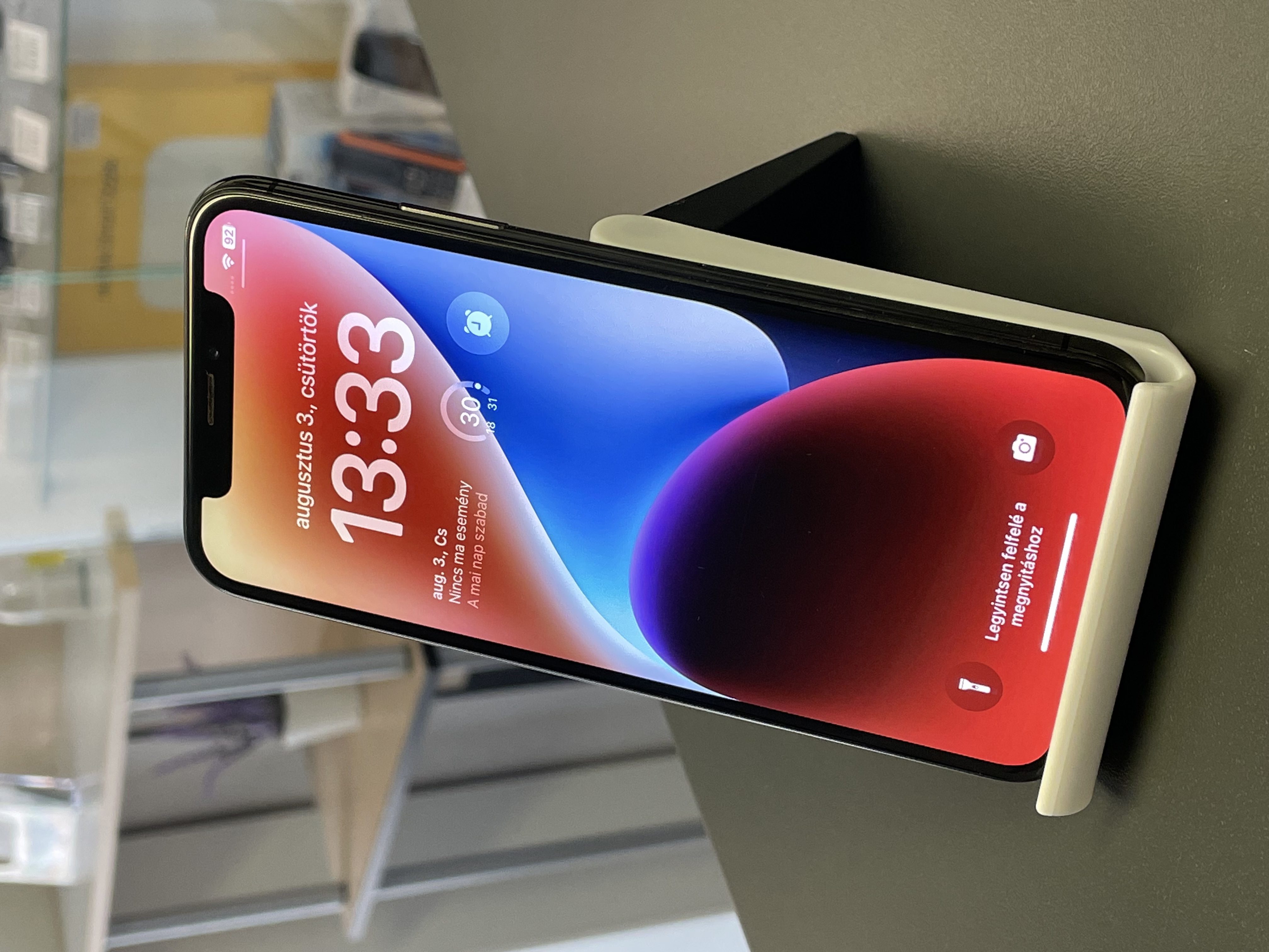 Apple iPhone X 64GB Független Új akku