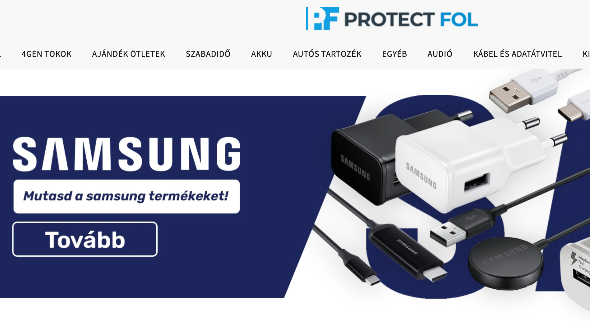 Samsung kiegészítők széles választékban